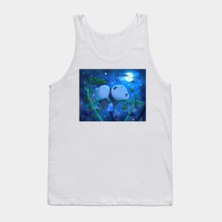 Sleeping panda Tank Top